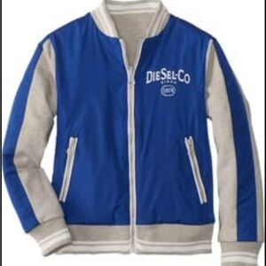 Diesel Industry Italy ''Brave Kid'' Unisex Reversible Bomber Jacket XS